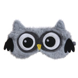 Masque de nuit hibou gris