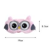 Masque de nuit hibou gris