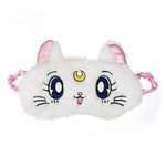 Masque de nuit manga panda blanc
